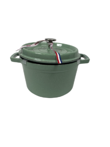 STAUB Öntöttvas főzőedény, zománcozott, 20 cm/2,75 liter, Cocotte Ronde kerek Kék(35)