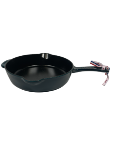 STAUB öntöttvas serpenyő, öntöttvas nyéllel, 22 cm átmérőjű, tenger kék színű (42)