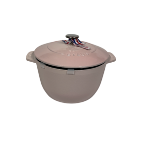 STAUB Öntöttvas főzőedény, zománcozott, 20 cm/3 liter, Cocotte Chistera kerek, Rózsaszín (54)