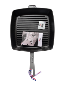 STAUB öntöttvas grillserpenyő szögletes, 30x30 cm (26)